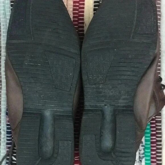 Rockport Brown Leather Men’s Dress Shoes Size 9.5 - Picture 10 of 15